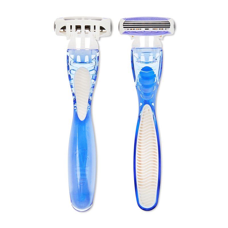 Women's 4-Blade Disposable Razors - 3 Count