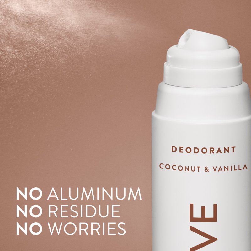Aluminum-Free Deodorant & Body Spray, Coconut & Vanilla, 3.5 oz