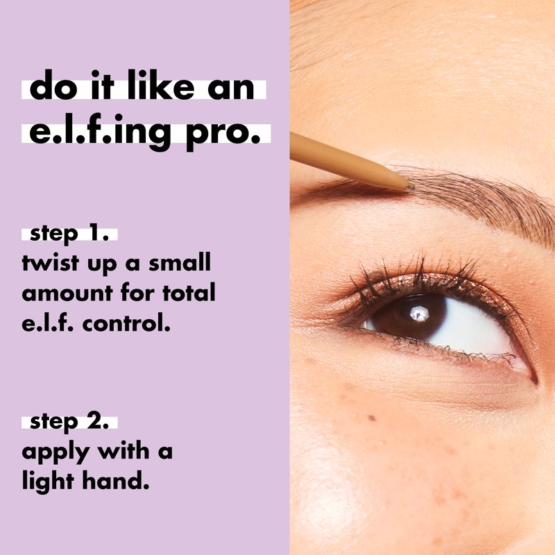 Micro-Fine Waterproof Eyebrow Pencil with Spoolie Brush