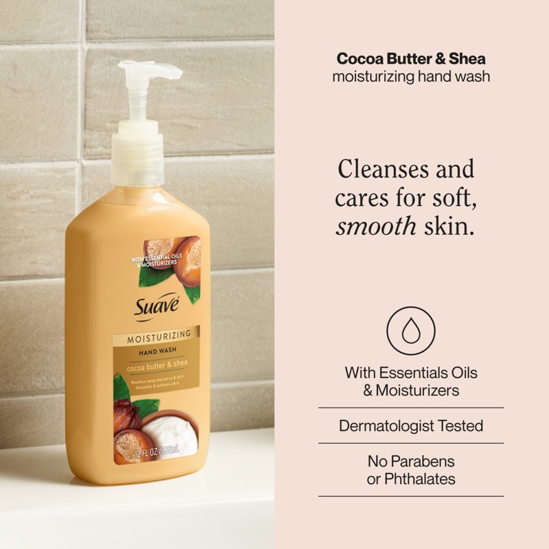 Moisturizing Cocoa Butter & Shea Hand Soap - 6 Pack