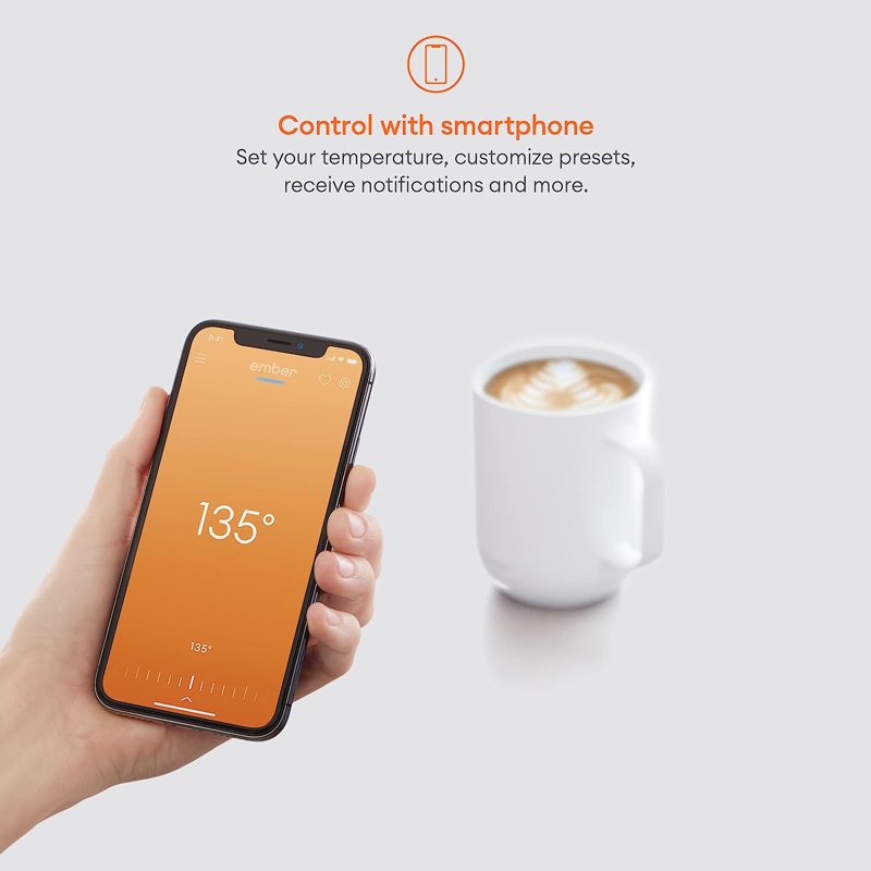 Ember Temperature Control Smart Mug 2 - 14 oz Gray