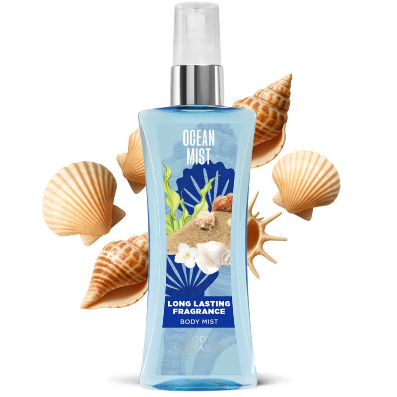 Ocean Body Spray for Women - Long-Lasting Fragrance, 3 Pack