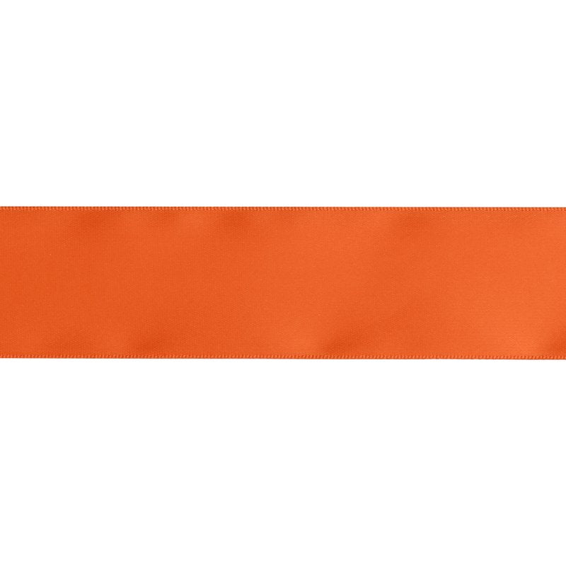 Orange Satin Ribbon 1.5" Wide, 7 Yards for Gift Wrapping & Crafts