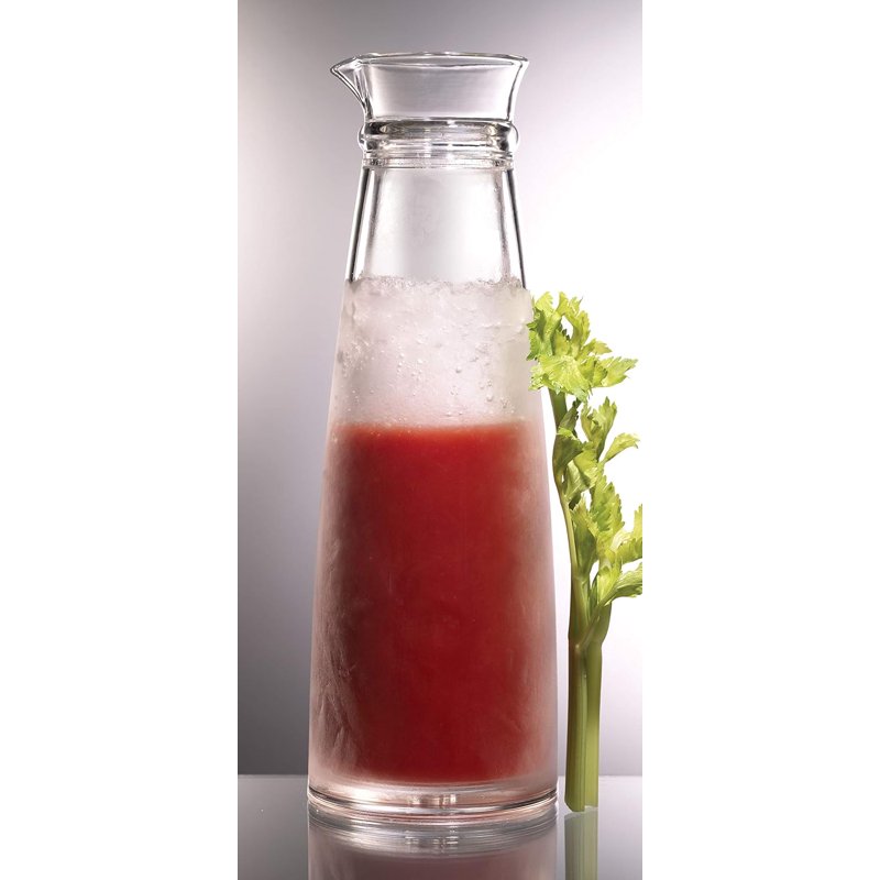Fruit Infusion Pitcher - 27 Oz Clear Iced Carafe
