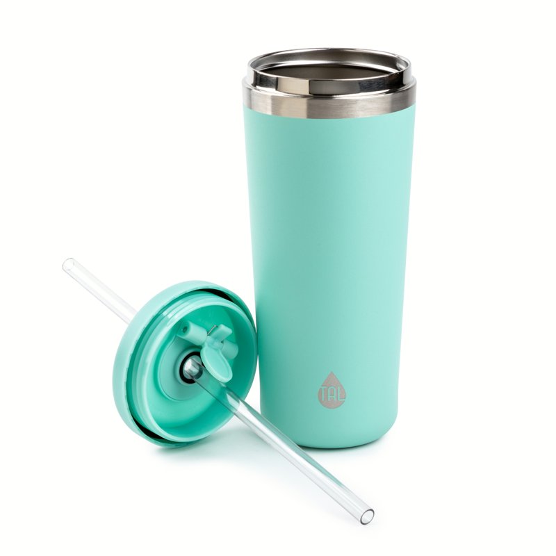 Stainless Steel Ranger Tumbler 24 oz with Straw - Mint