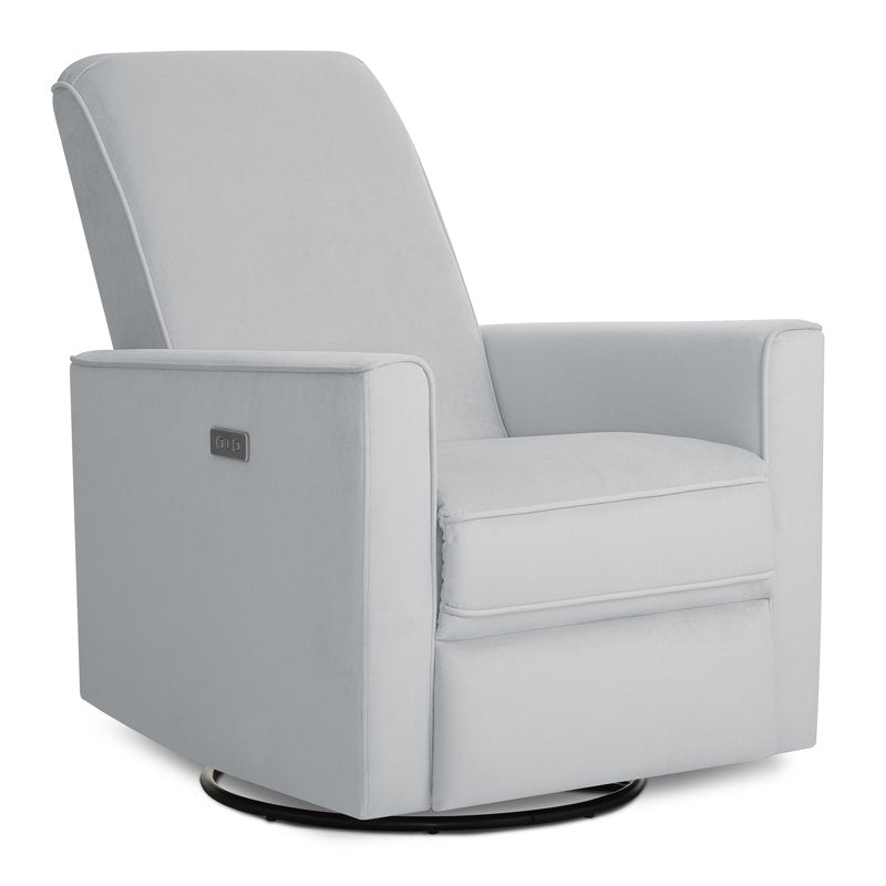 Deluxe Upholstered Glider Recliner with USB Port - Multiple Colors