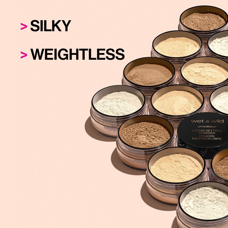 Loose Setting Powder, Banana Shade, Weightless Matte Finish, 0.7 oz