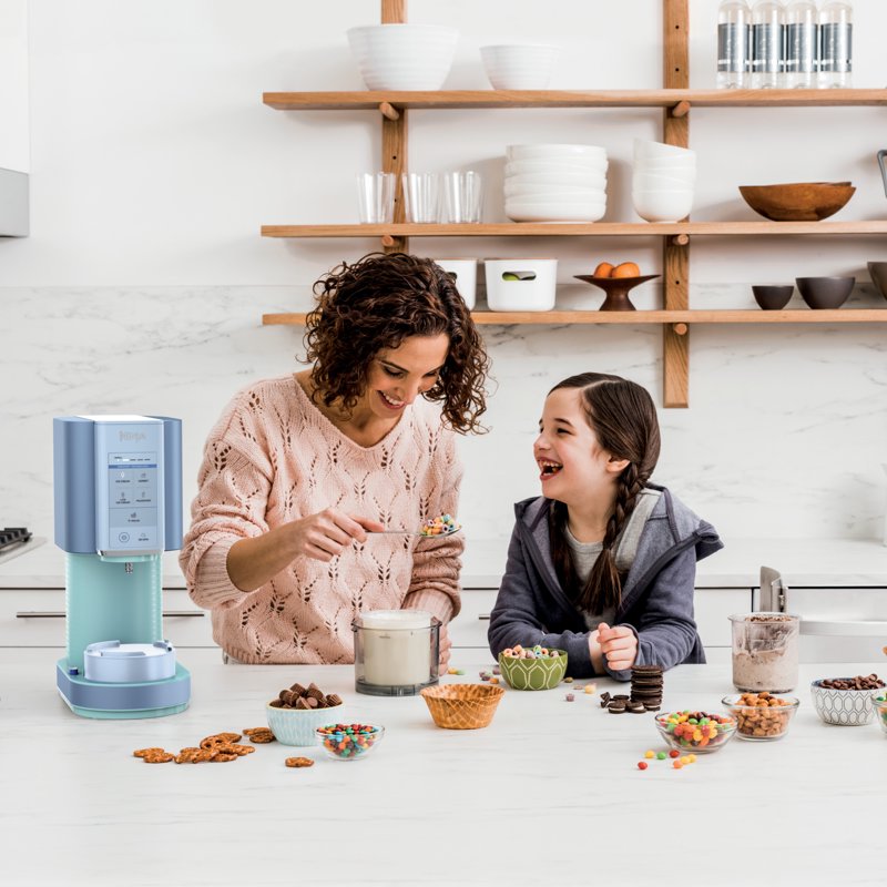 Ninja CREAMi Ice Cream Maker - 5-in-1, Blue, 2 Pint Containers