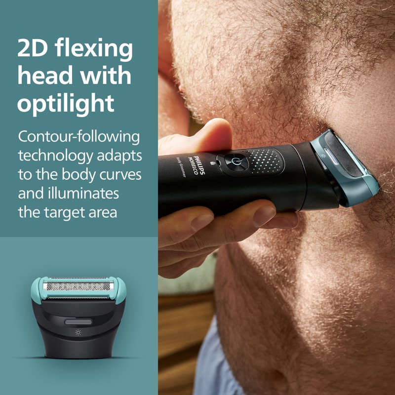 Body Groomer 9000 Series - Men's Hair Trimmer & Intimate Shaver