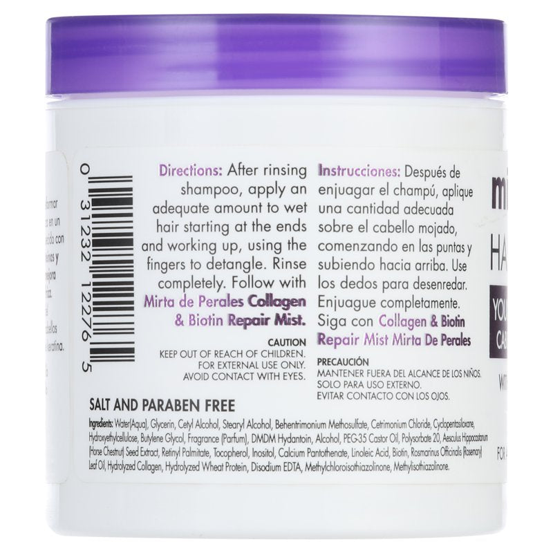 Collagen & Biotin Hair Conditioner for Fuller, Shinier Hair - 6 oz