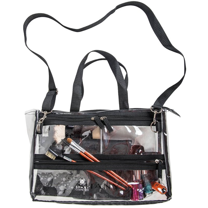 Waterproof Travel Bag with Zippered Compartments - 13.4"x9.2"