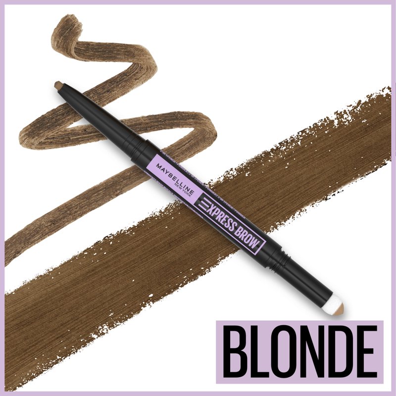 2-In-1 Eyebrow Pencil and Powder Duo - Blonde - 4 Pack