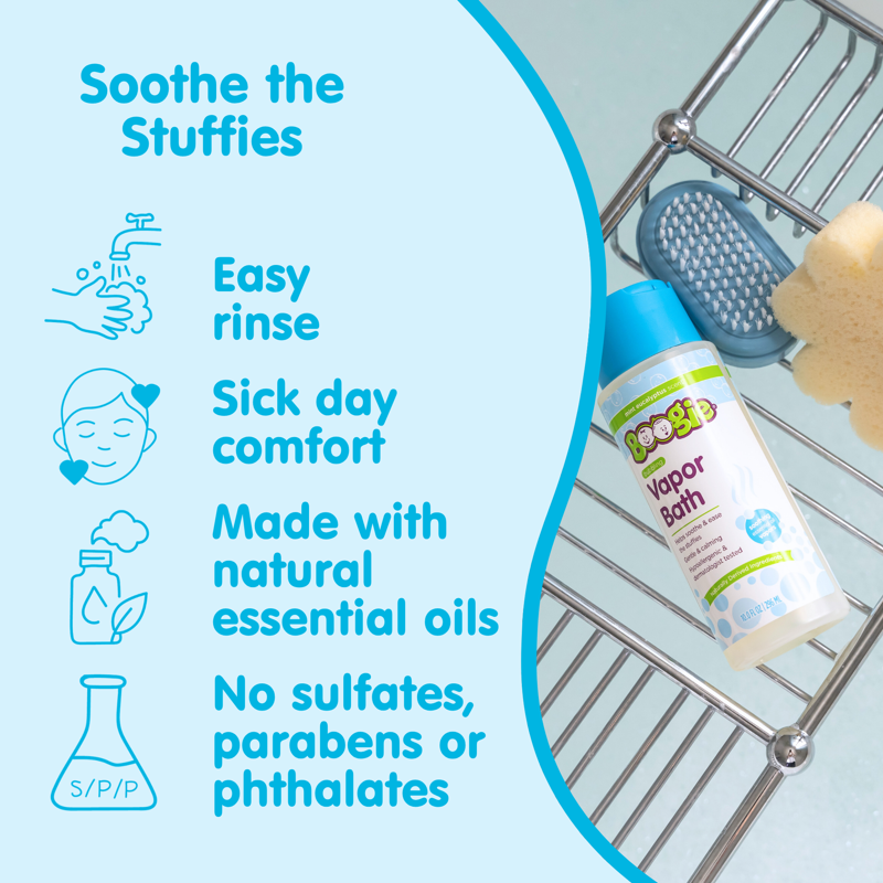 Bubbling Vapor Bath - Soothing Mint Eucalyptus, 10 fl oz