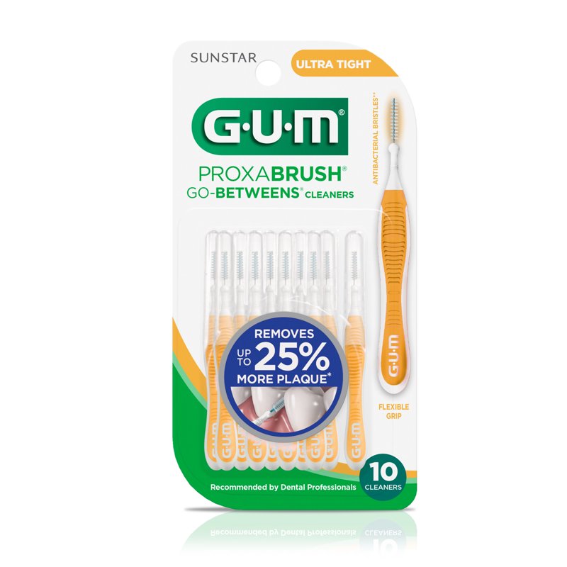 Interdental Brushes for Tight Spaces - Ultra Tight Dental Picks, 10 Count