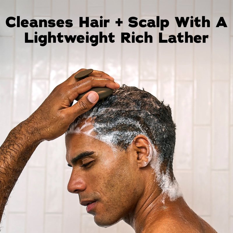 Natural Hydrating Shampoo for Men - Sulfate-Free Hair Cleanser