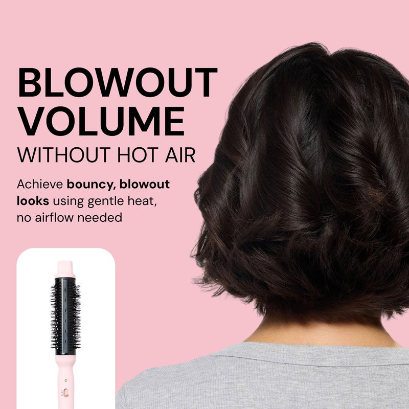 38mm Thermal Ionic Round Hair Brush, Coconut Oil-Infused Ceramic Barrel