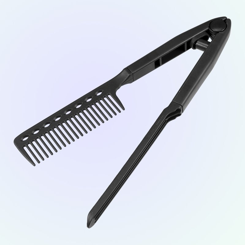 Heat-Resistant Hair Straightening Comb for All Hair Types