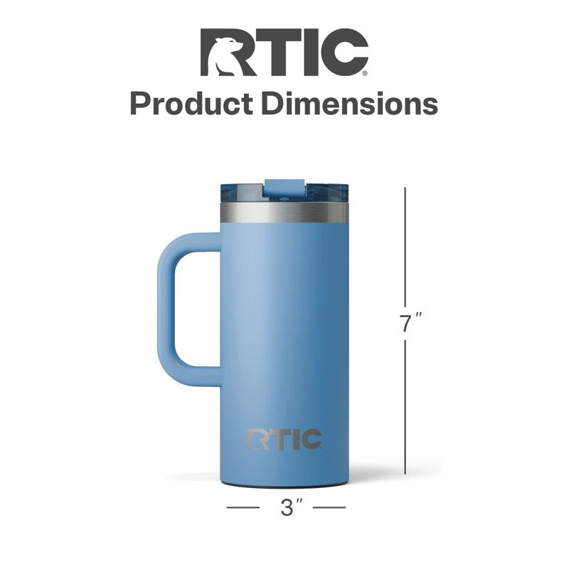 20 oz Insulated Road Trip Travel Mug - Denim