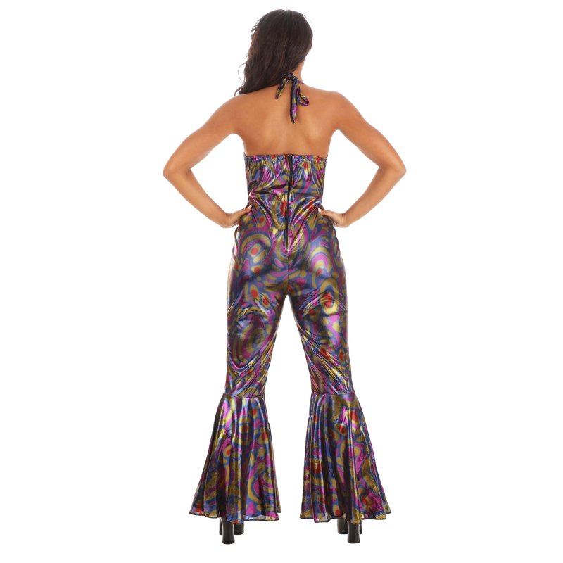 Women's L Disco Jumpsuit Costume - Sexy Party Wear, Fun Costumes