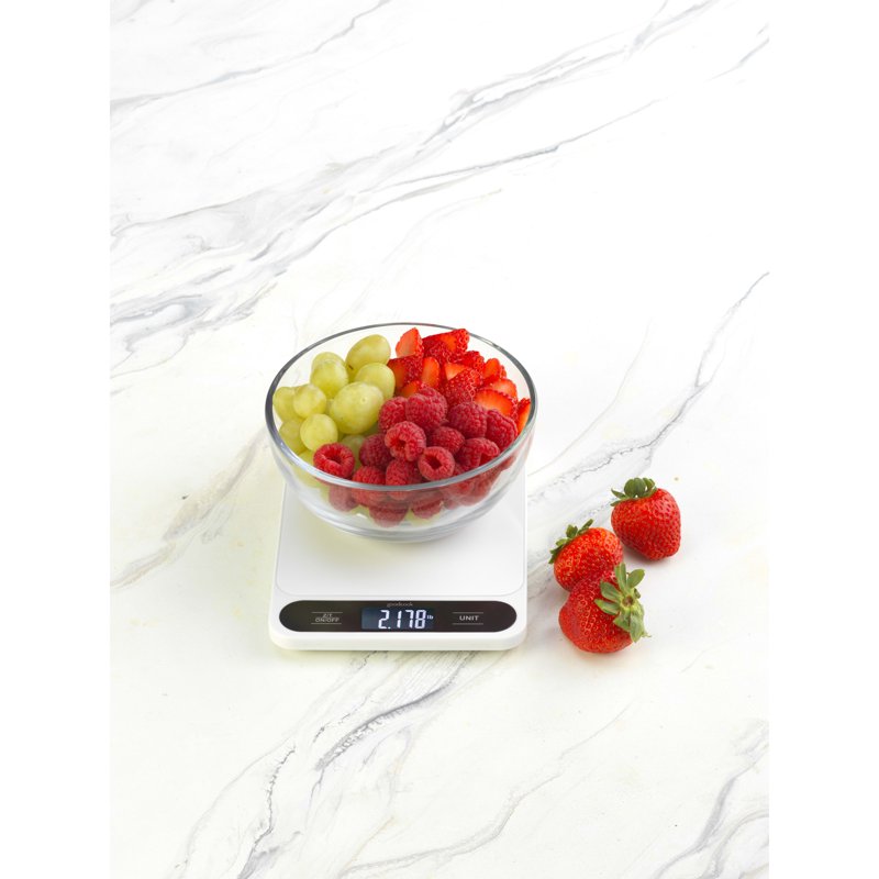 Digital Kitchen Scale - 11 lb Capacity with Tare Function