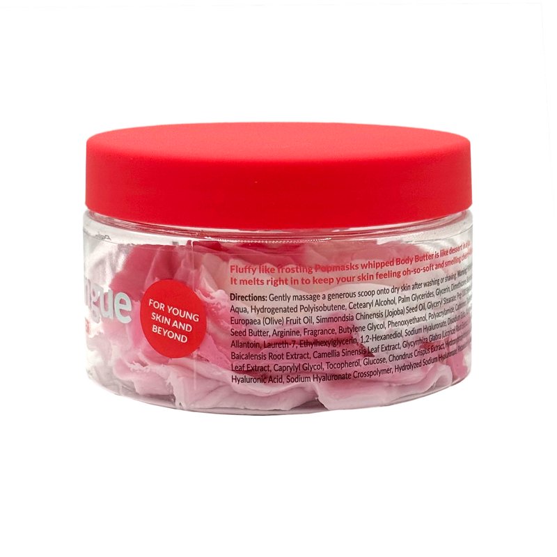 Cherry Meringue Whipped Body Butter - Hydrating Lotion for Teens