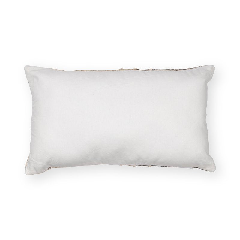 Better Homes & Gardens Patchwork Decorative Throw Pillow - 14x24 Lumbar, Neutral Colors, 2 Pack