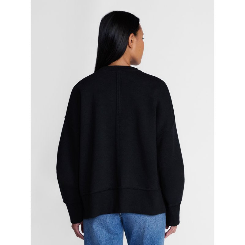 Women's Halloween Graphic Fleece Sweatshirt - My Witches Black Soot L - Cozy Costume Alternative