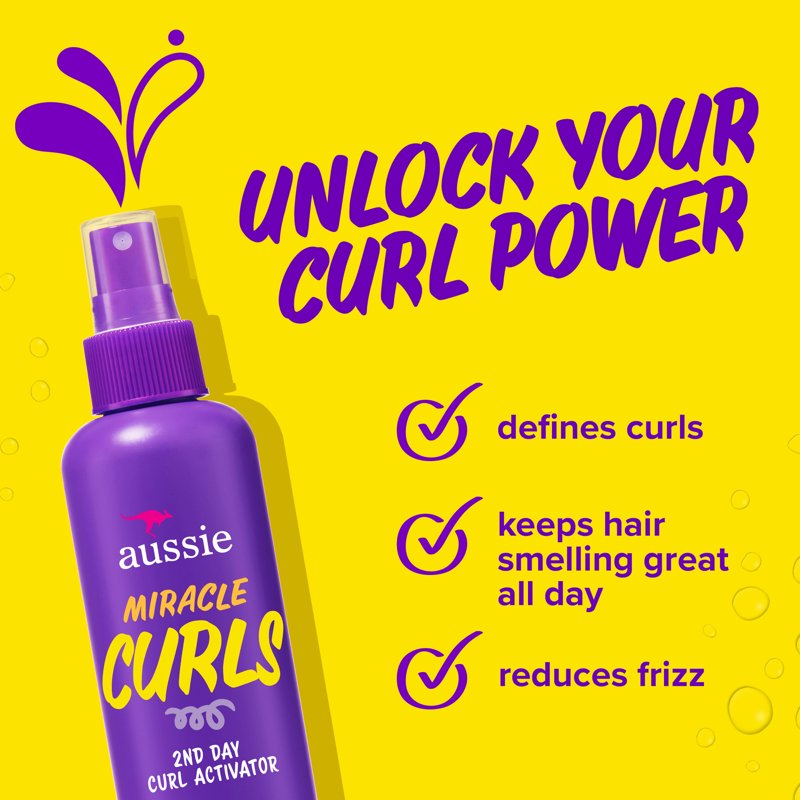 Curl Activator Spray Gel - Moisturizing & Frizz-Free Formula
