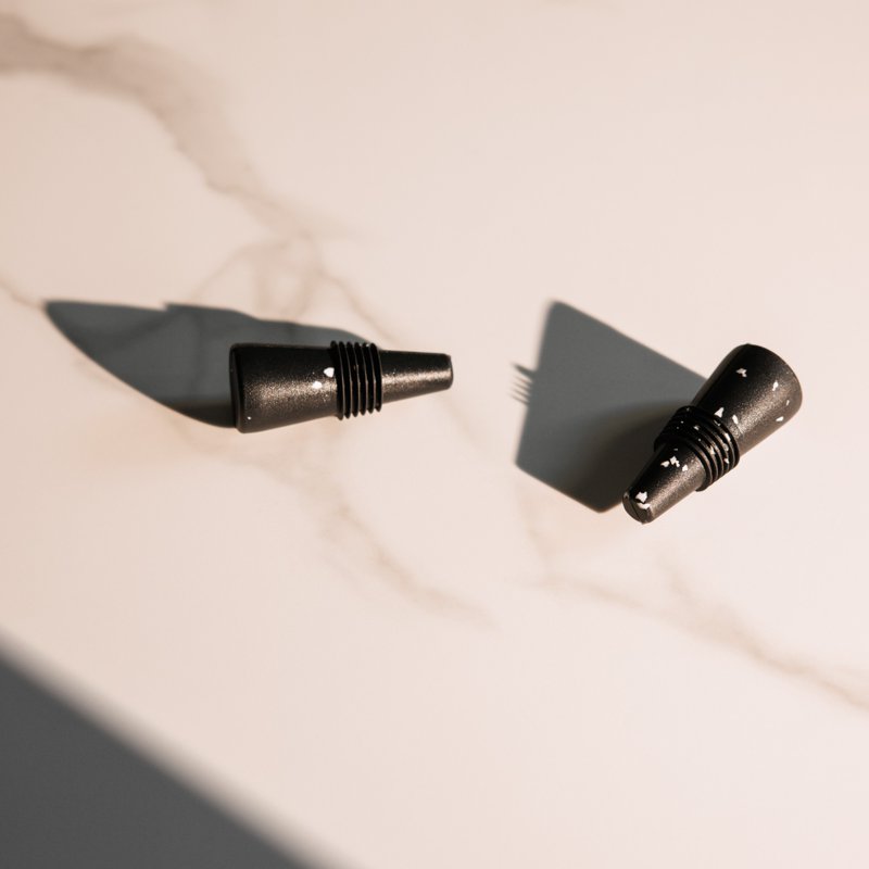 Wine Stoppers Set of 2 - Food-Safe Silicone Wine Preservers