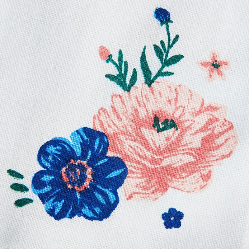 Fabric Napkin Set - 2 Pack, 20" x 20" - Multicolor Floral Design