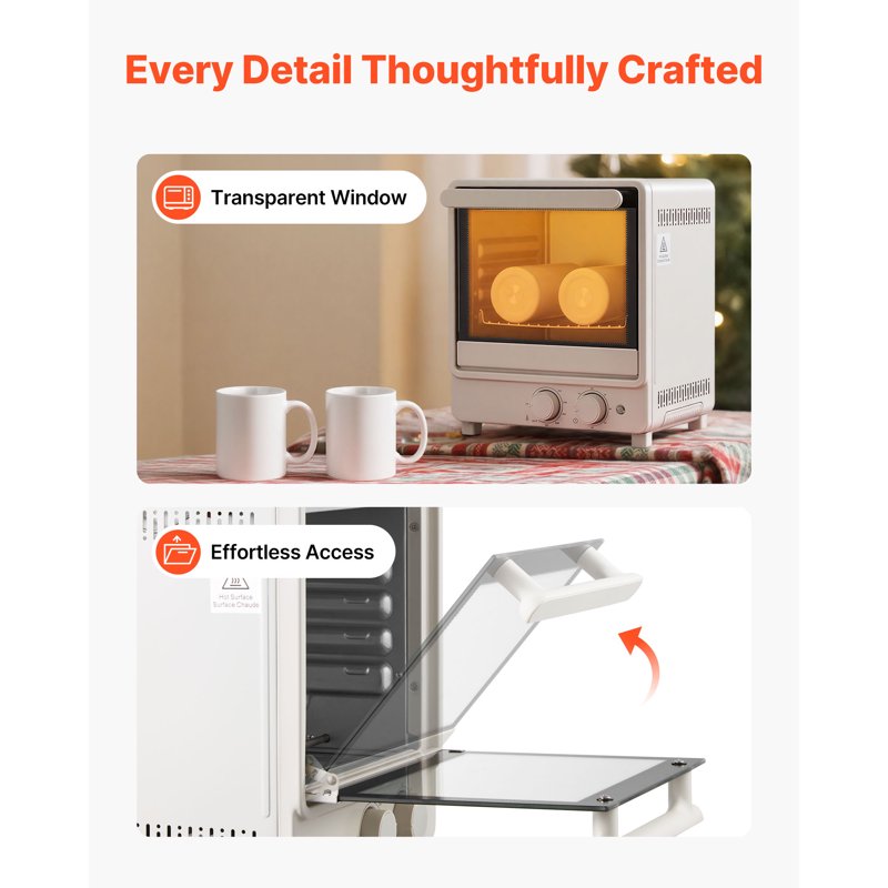 Sublimation Oven Machine - 13 Qt for Tumblers & Mugs, Includes Heat Gloves & Shrink Film