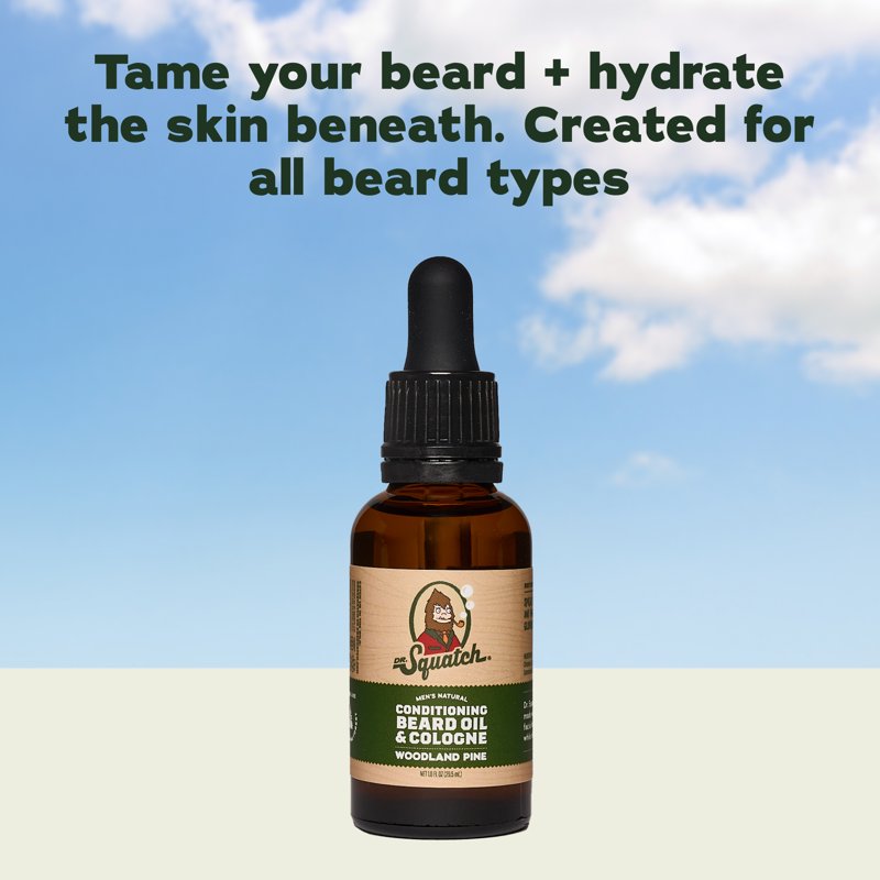 Woodland Pine Beard Oil for Men - Natural Conditioning Formula