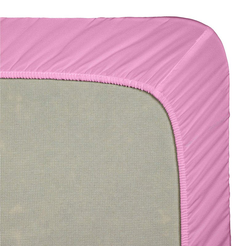 Twin Fitted Sheet - Clara Clark Premier 1800 Collection Magenta