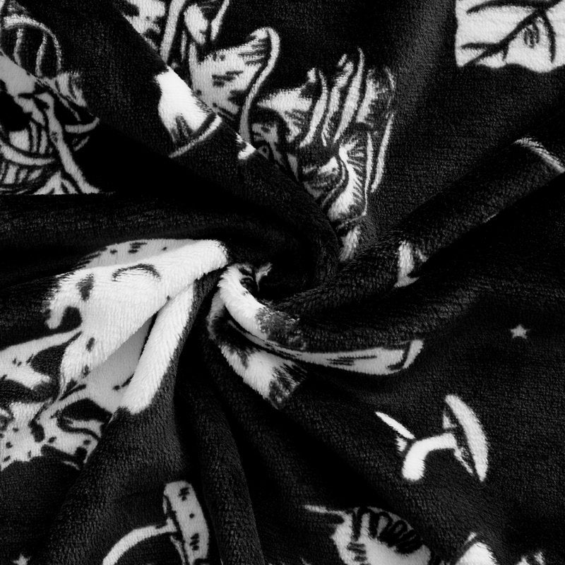 Way To Celebrate Dark Forest Floor Plush Oversized Couch Throw Blanket - Variation of THIS listing