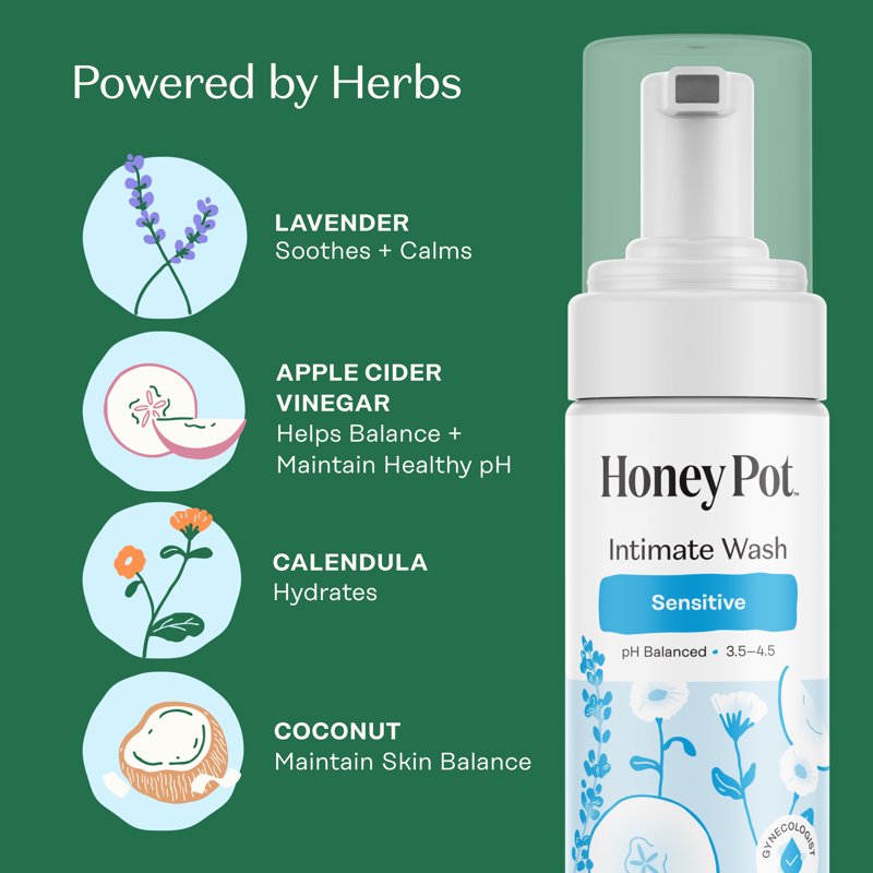 Sensitive Intimate Wash - pH Balanced, 5.51 fl oz