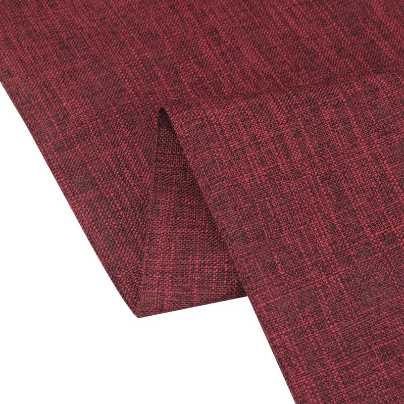 Solid Color Table Runner - Wine Red 12" x 83" - Linen Fabric