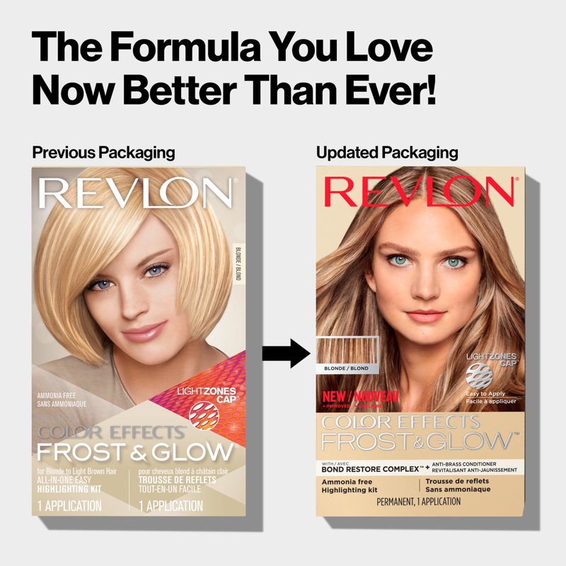 Permanent Blonde Hair Highlighting Kit with Anti-Breakage Formula