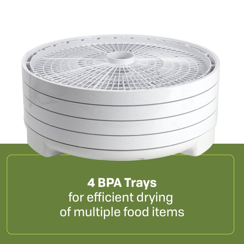 Digital Food Dehydrator with Adjustable Temperature and Timer