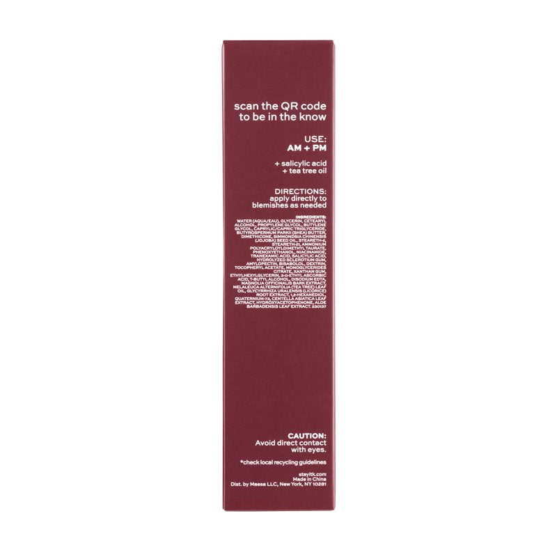 Blemish Acne Spot Treatment with 0.5% Salicylic Acid and Tea Tree Oil, 0.5 oz