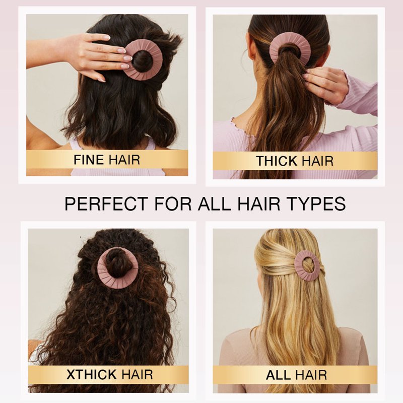Dusty Rose Claw Clip and Barrette