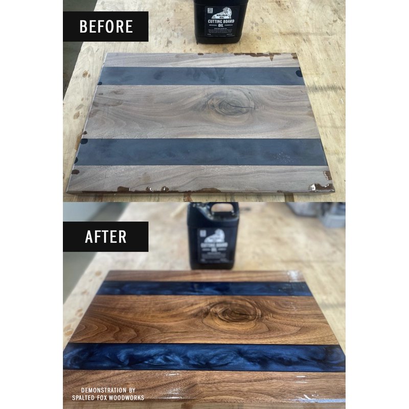 Cutting Board Oil - 8 oz Food-Safe Conditioner for Wood