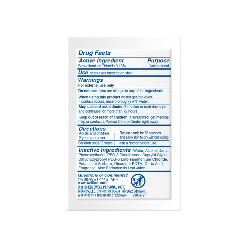 Antibacterial Individually Wrapped Hand Wipes - Fresh Scent