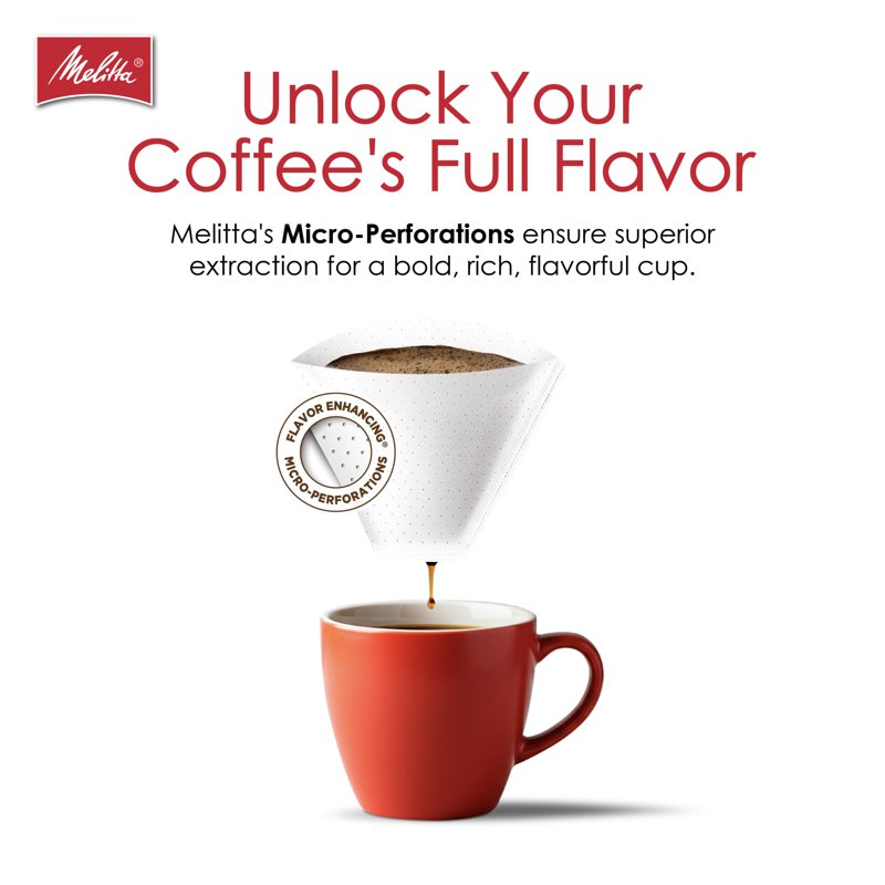Coffee Filters - White Cone, Set of 100