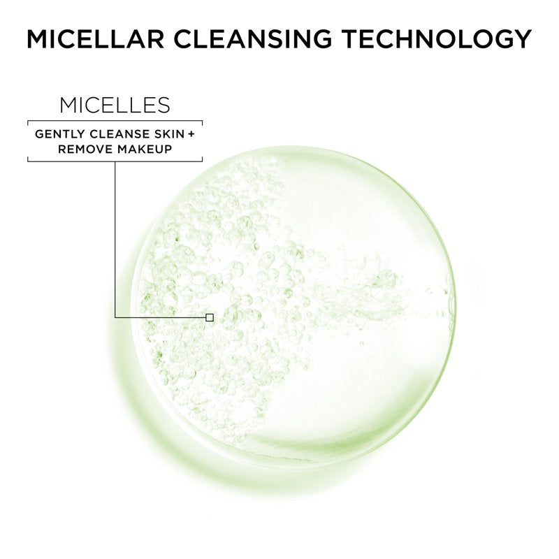 Micellar Cleansing Water for Oily Skin - All-in-1 Makeup Remover 13.5 fl oz