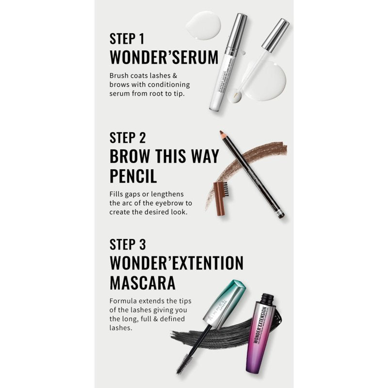 Lash & Brow Revitalizer Serum - 0.37 oz, Clear