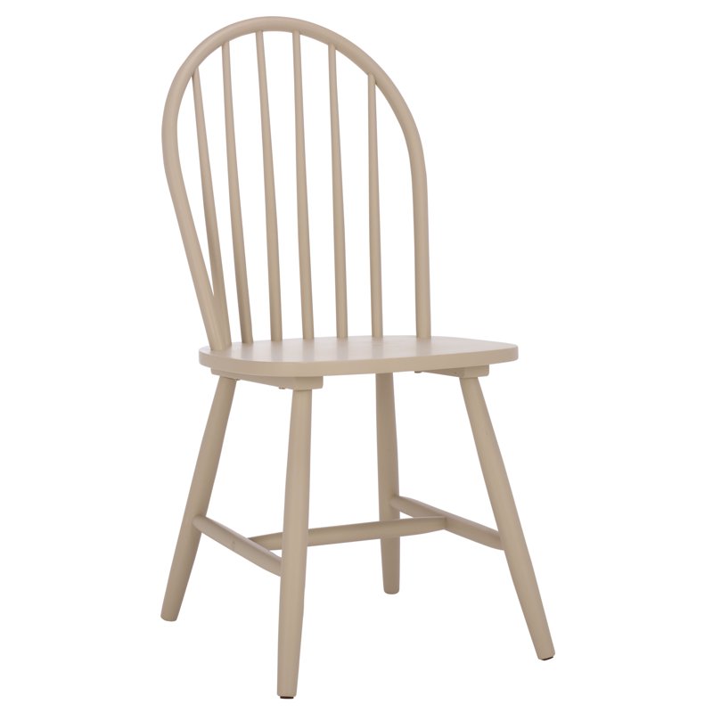 Omaha Modern Wood Dining Side Chairs - Beige (Set of 2)