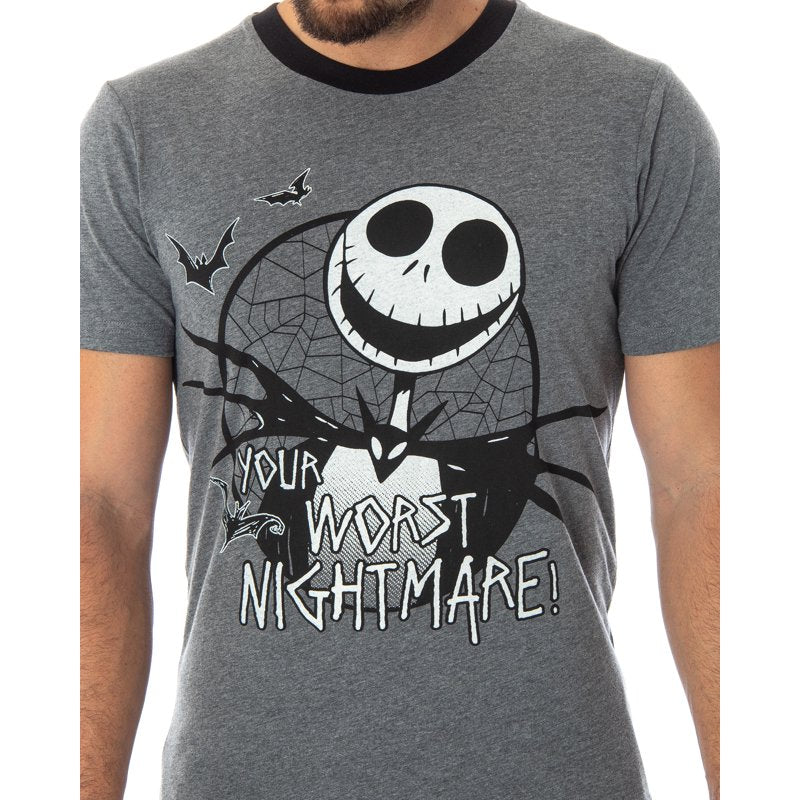 Nightmare Before Christmas Jack Skellington Pajama Gift Set - 3 Piece Lounge Sleepwear