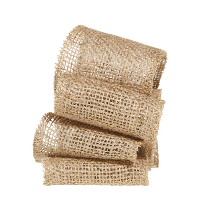 3 Inch x 5 Yards Burlap Roll - Natural Jute Fabric for Crafts & Decor - Variation of THIS listing
