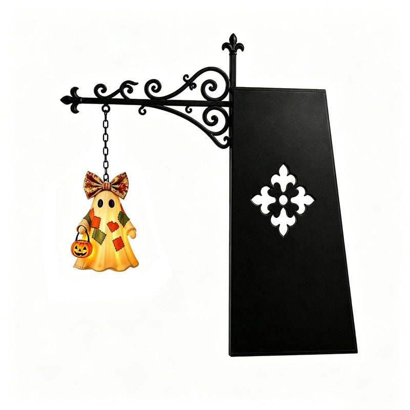 Halloween Bookshelf Lamp AA13 - Ghost Lantern Decorative Lighting for Indoor Halloween Decor