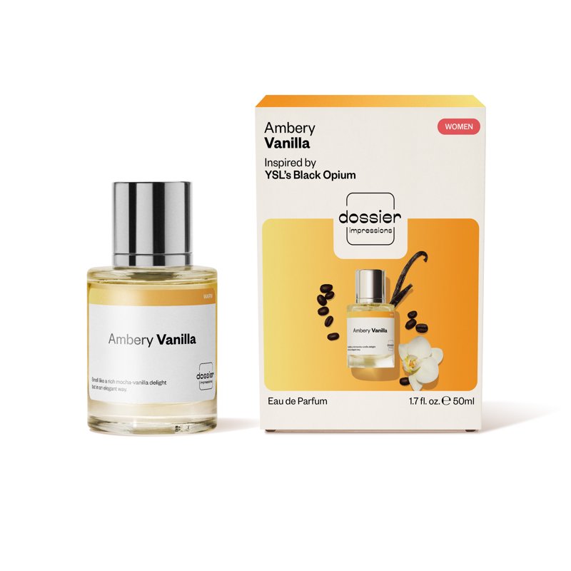 Ambery Vanilla Perfume - Vegan & Cruelty-Free, 1.7 oz